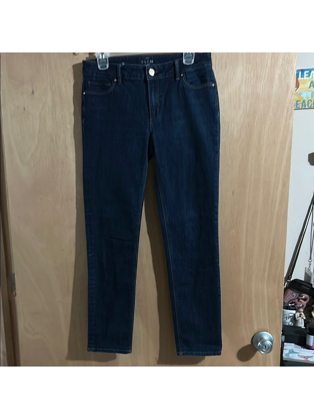 White House Black Market Blue Skinny Jeans Classic Style